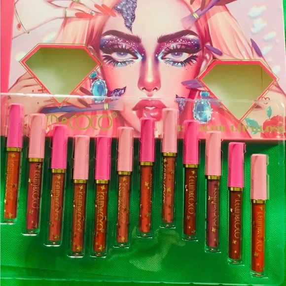 Lipglosses NWT set of 12 tinted lipglosses - Picture 3 of 3